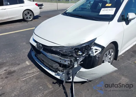 2025 Toyota Corolla Le from USA, damaged, VIN 5YFB4MDE7SP311850